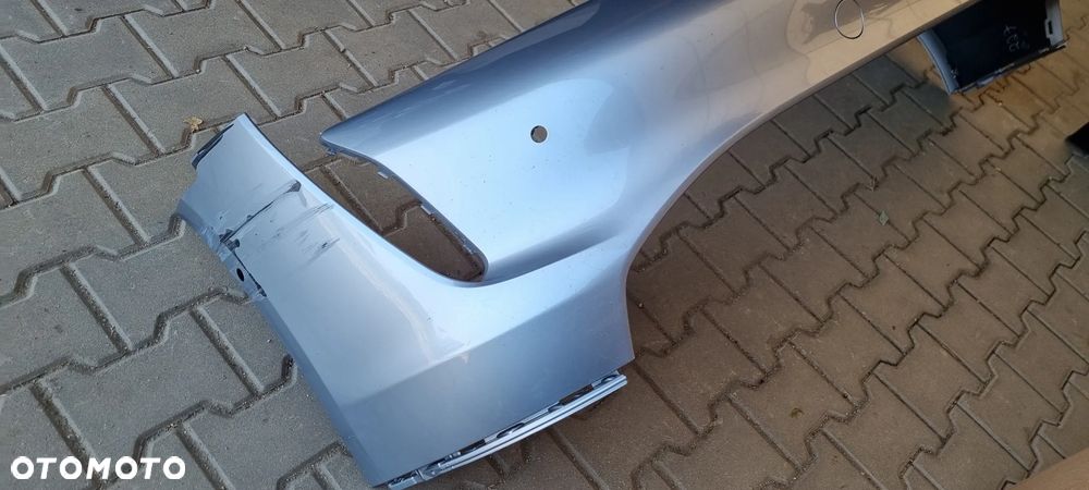 PORSCHE TAYCAN 2019- Zderzak przód oryginał MC196 - 5