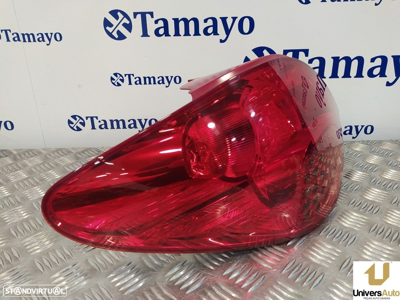 FAROLIM TRASEIRO ESQUERDO PEUGEOT 207 2008 -9649986680 - 3