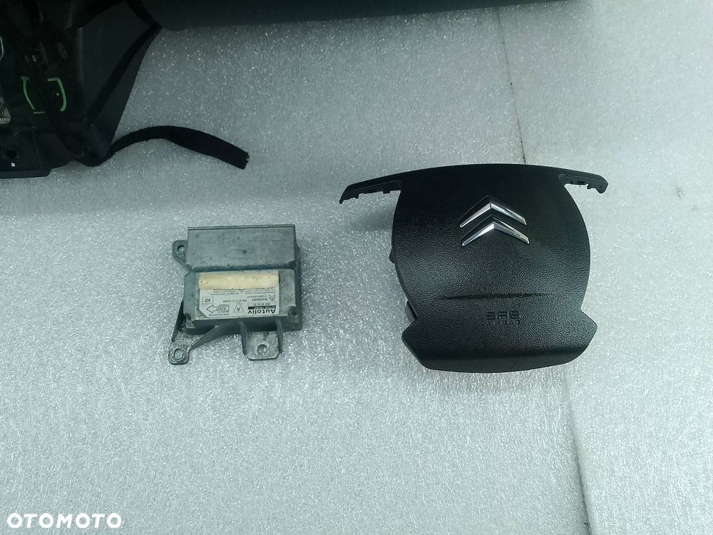 DESKA ROZDZIELCZA,KONSOLA PODUSZKI SENSOR PASY CITROEN C5 III - 12