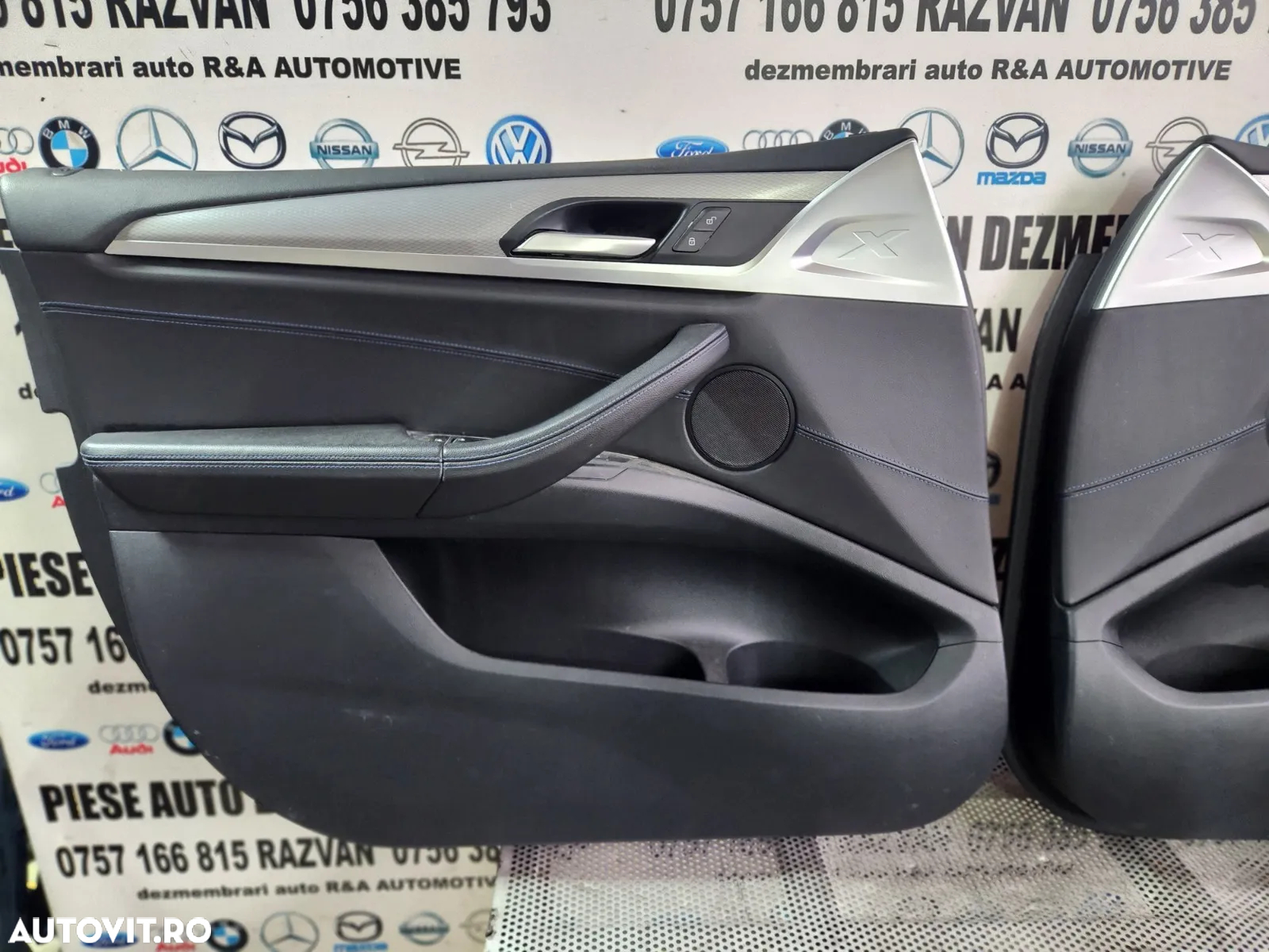 Fete Fata Tapiterie Usa Stanga Dreapta Fata Spate M Paket Bmw X3 X4 G01 G02 F97 F98 Lumini Ambienta - 5