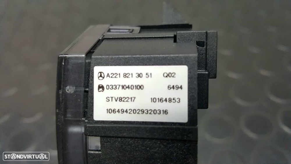 CONTROLE DE BLOQUEIO DE PORTA MERCEDES CLASE S (W221) BERLINA 320 / 350 CDI 4-MA... - 4