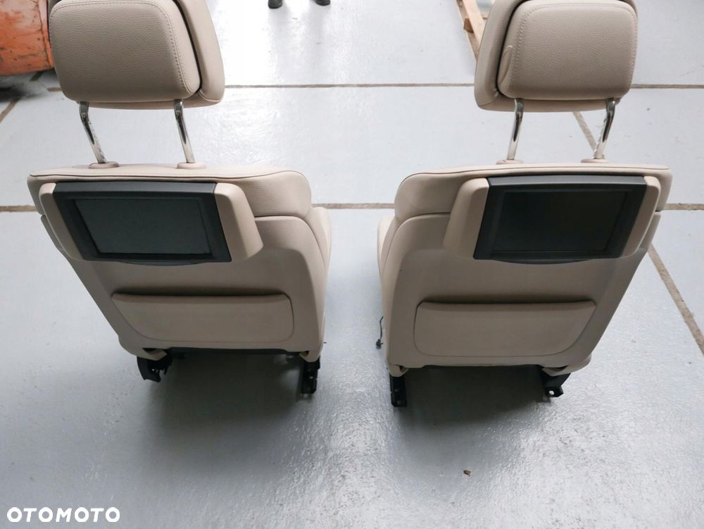 bmw f10 fotele przód oyster lccx monitor dvd - 5