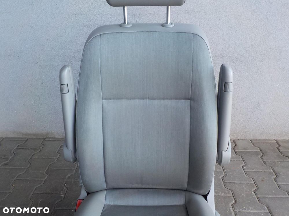 VW T5 T6 FOTEL SIEDZENIE KIEROWCY REGULACJA WYSOKOŚCI PODŁOKIETNIKI - 5