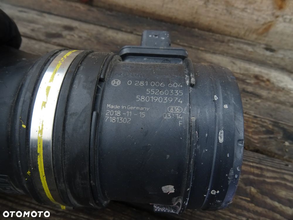 RURA PRZEWÓD POWIETRZA TURBINY PRZEPŁYWOMIERZ FIAT DUCATO III 2.3 5801903974 - 1