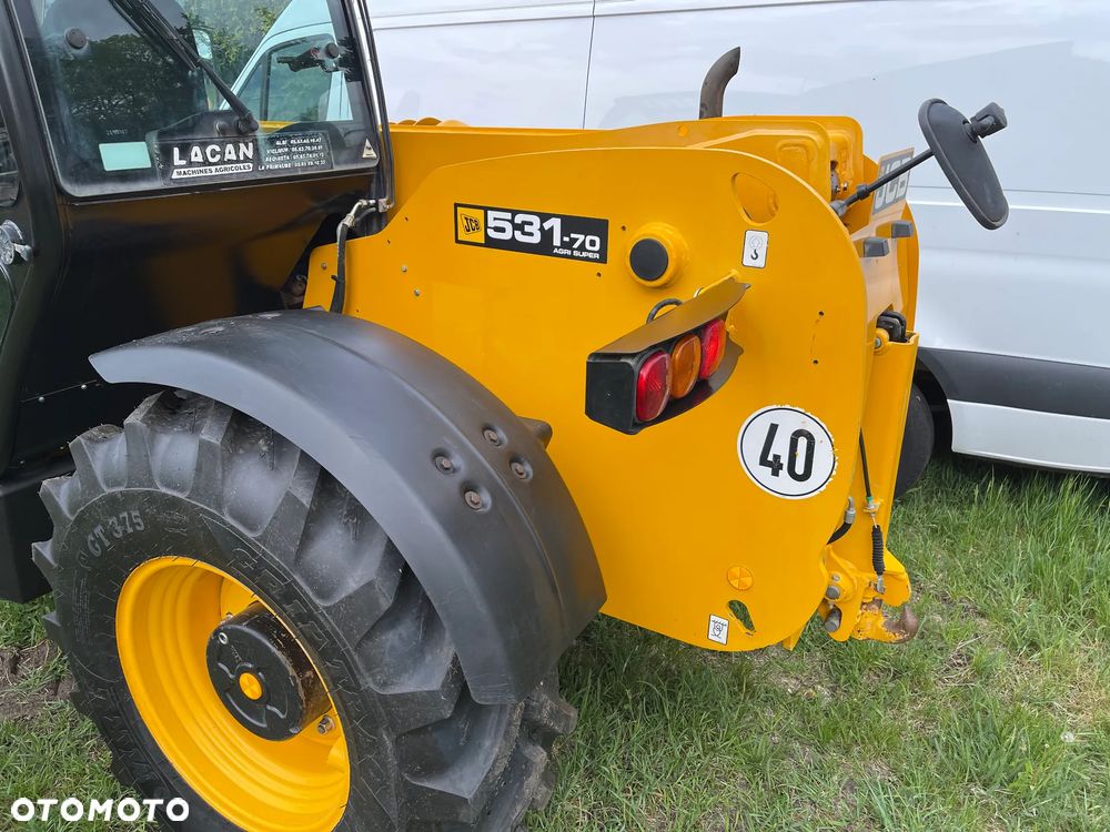 JCB Ładowarka teleskopowa Jcb 531-70 AGRI SUPER 2015 ROK_ORYGINALNIE 6900 MTG PRZEBIEG_Bardzo Bogata wersja wyposażenia_Oryginał stan_PIĘKNA! - 21