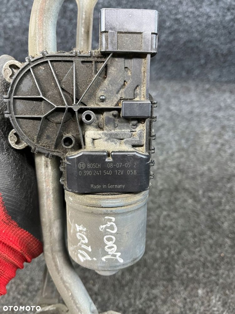 peugeot 207 206 mechanizm wycieraczek silniczek przód 3397020769 - 7