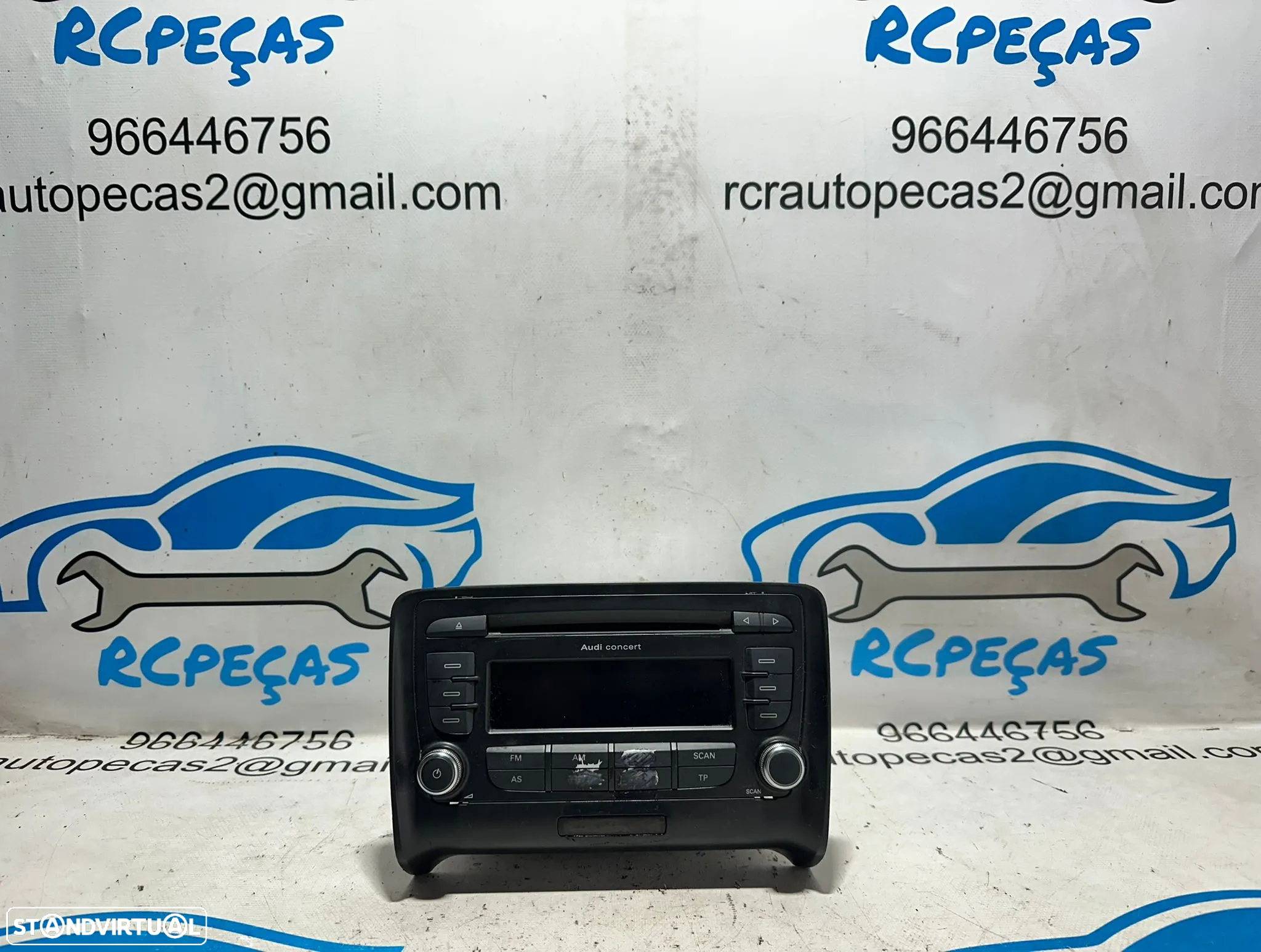 .Auto Radio CD Concert Original Audi TT 8J MK2 2006 - 2014 - 2