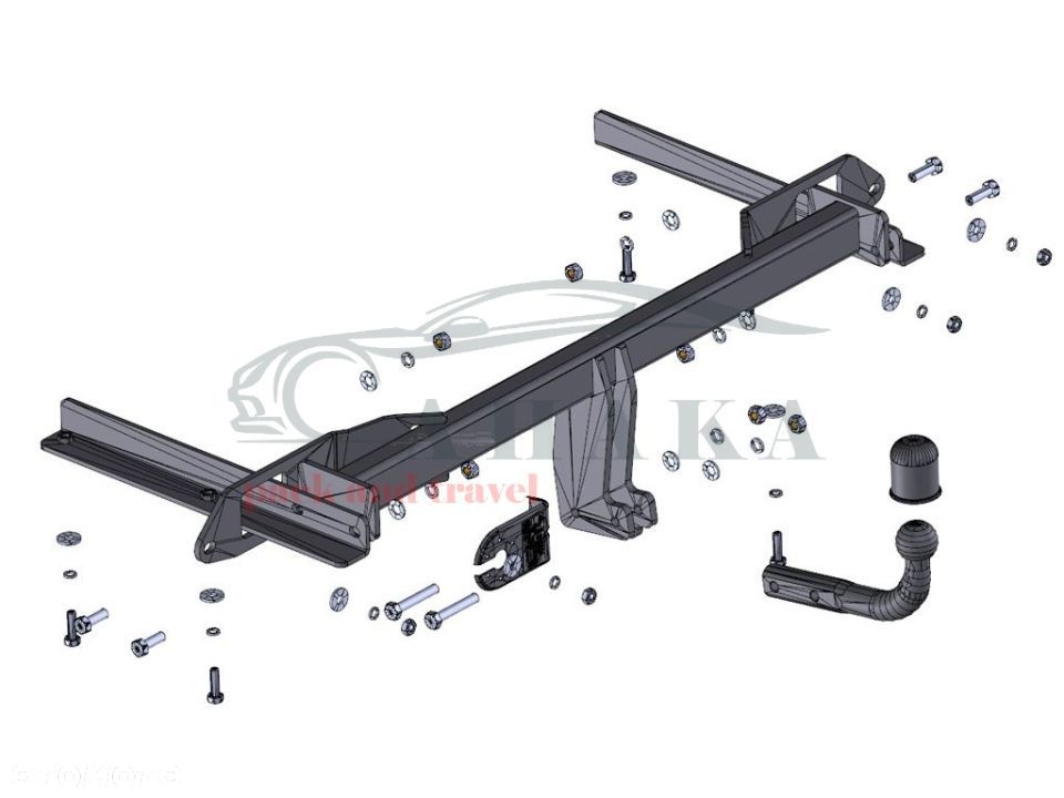 Hak Holowniczy Odkręcany Do Chevrolet Cruze Hatchback 2009-2016 - 3
