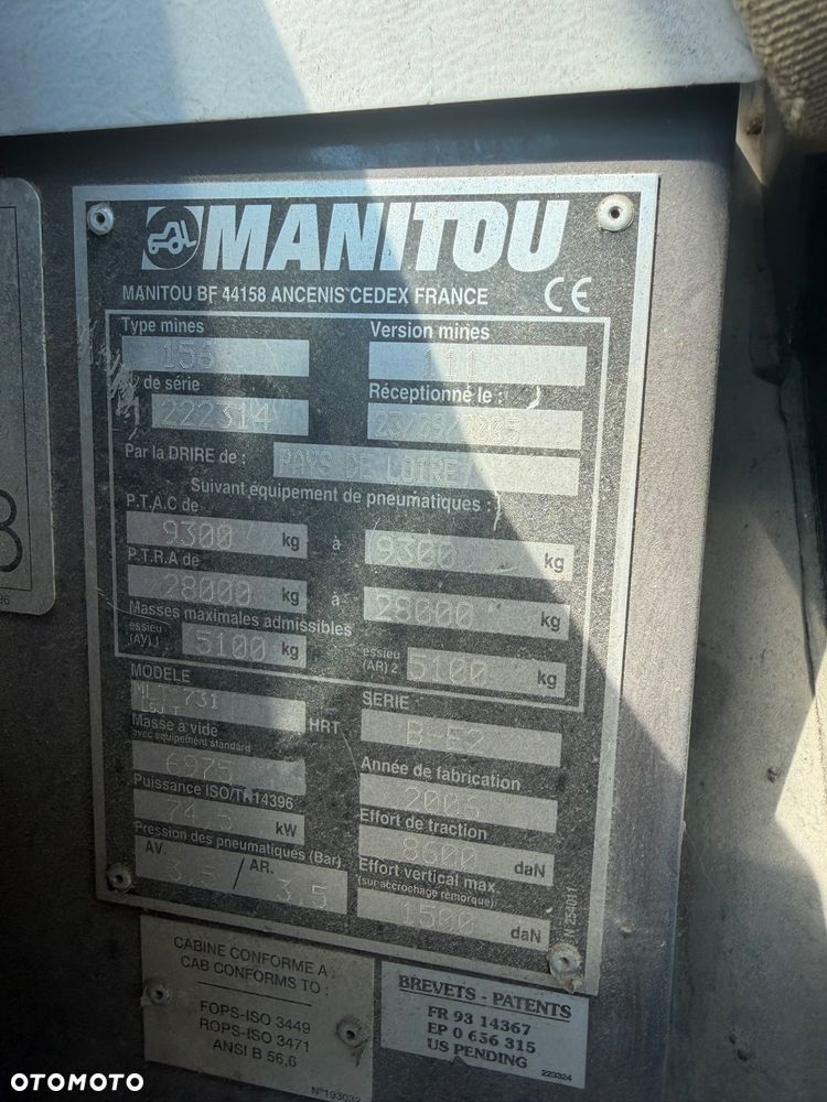 Manitou MLT731 - 23