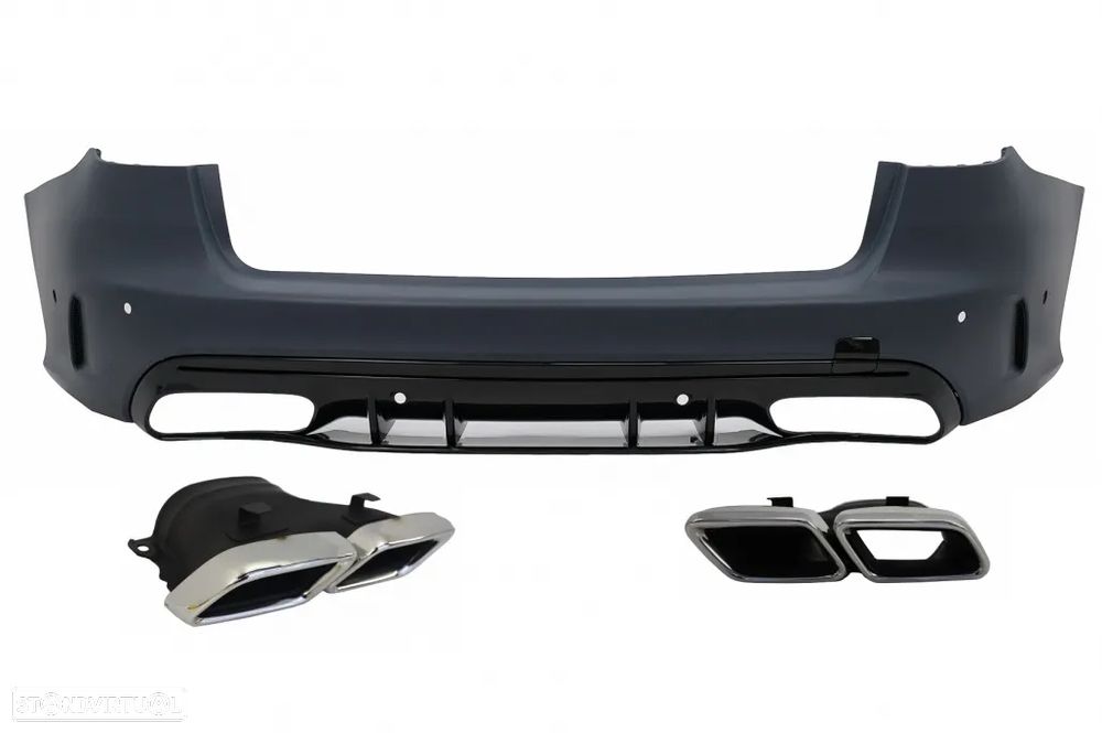 Body Kit Mercedes C W205 SW (2014 a 2021) Look C63 - 9