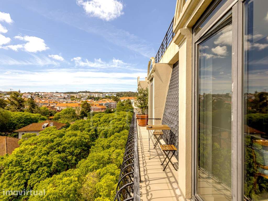 Apartamento T3 com varandas e vista sobre o rio Tejo em Lisboa - Grande imagem: 2/38