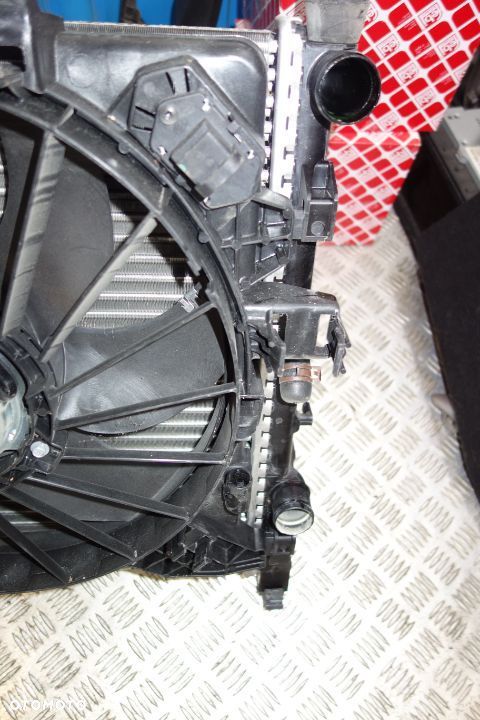 KOMPLET CHŁODNIC Z WENTYLATOREM  KANGOO III CITAN 1.2 TCE 1.5 DCI - 4