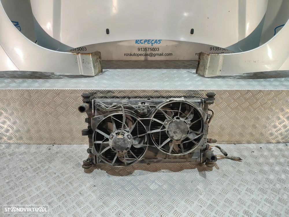 FRENTE COMPLETA FORD FOCUS 1 I MK1 FASE 2 II FACELIFT CAPOT PARACHOQUES GUARDA-LAMAS OTICAS RADIADOR VENTILADOR FRENTE FIBRA REFORÇO - 19