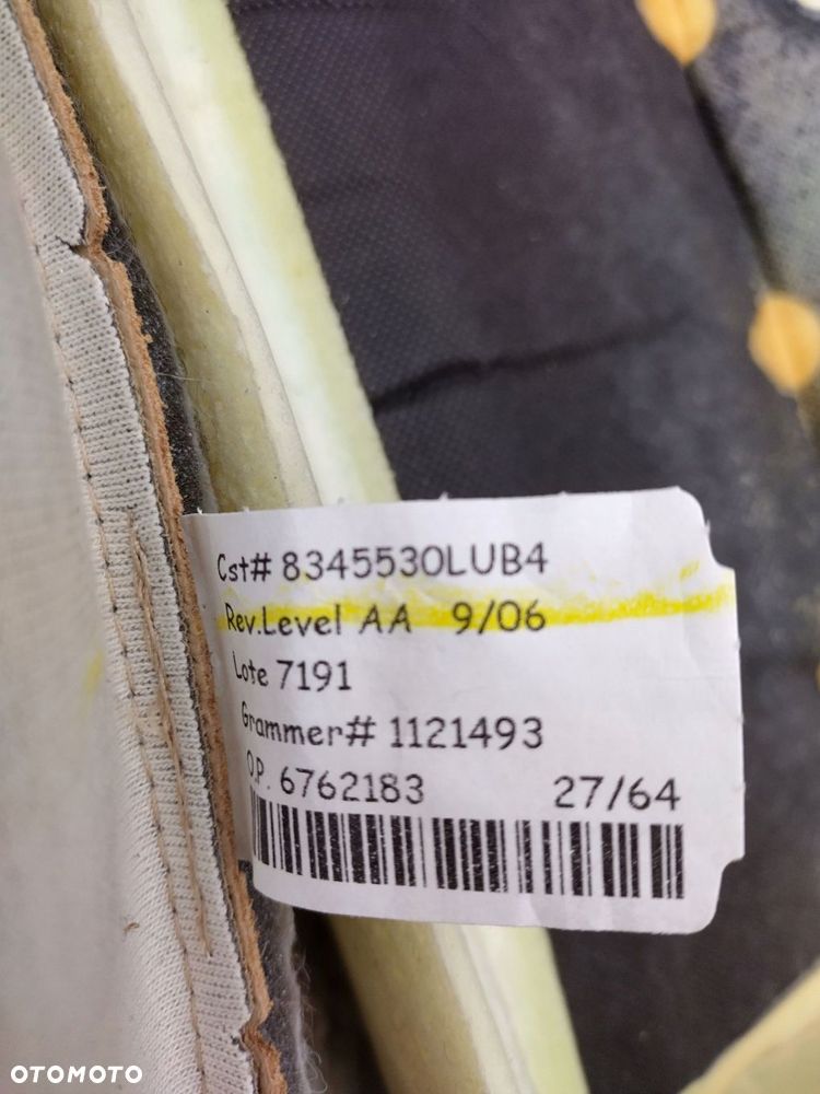 bmw x5 e70 06-13 oparcie fotela lewy przód jasna skóra - 8