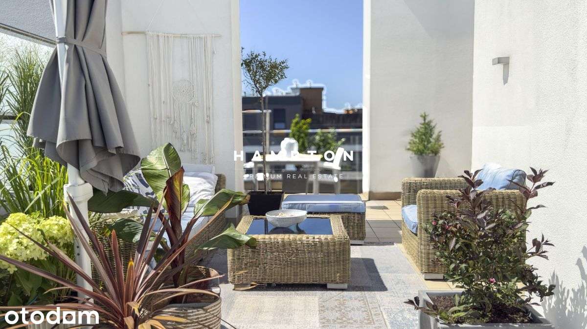 penthouse | 45m2 taras | 3 strony | klimatyzacja