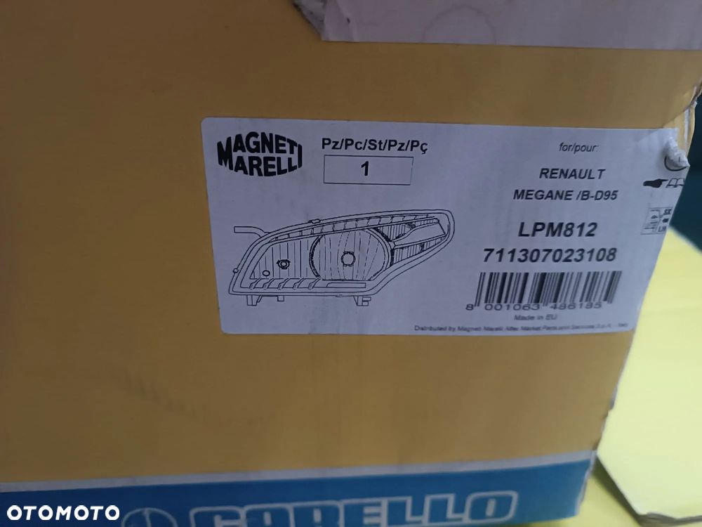 Nowa Lampa Przednia Lewa Renault Megane III - 2