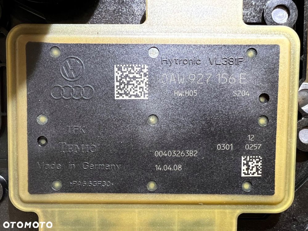 audi a4 a5 q5 sterownik skrzyni multitronic 0aw927156e - 2