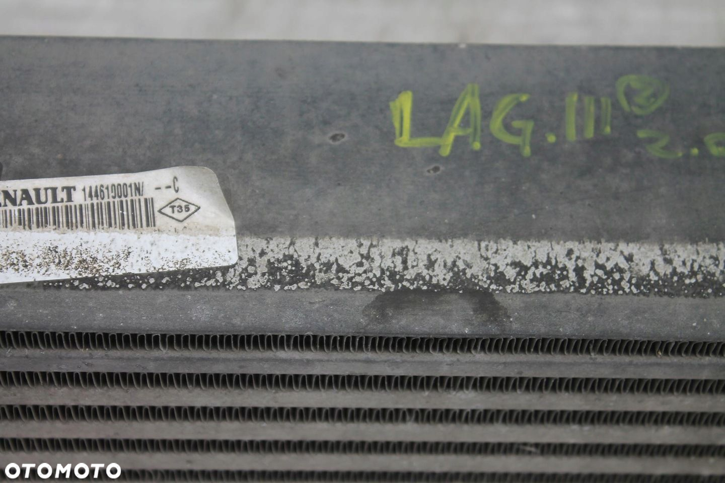 INTERCOOLER RENAULT LAGUNA III 2.0 DCI - 4