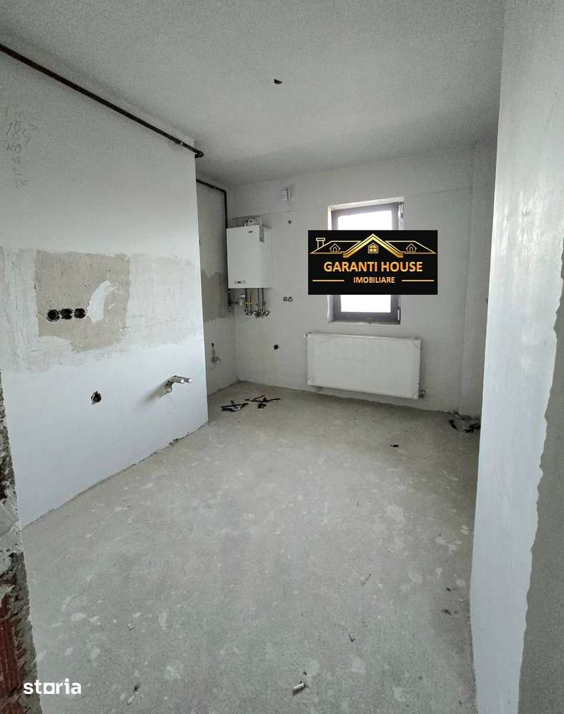 Bloc nou, apartament cu o camera + terasa, semifinisat, 53 500€ neg. - Imagine principală: 3/5