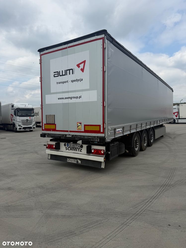 Schmitz Cargobull 4szt STANDART OŚ podnoszona sprawna opony 100%  alu deski nowa Plandeka - 2