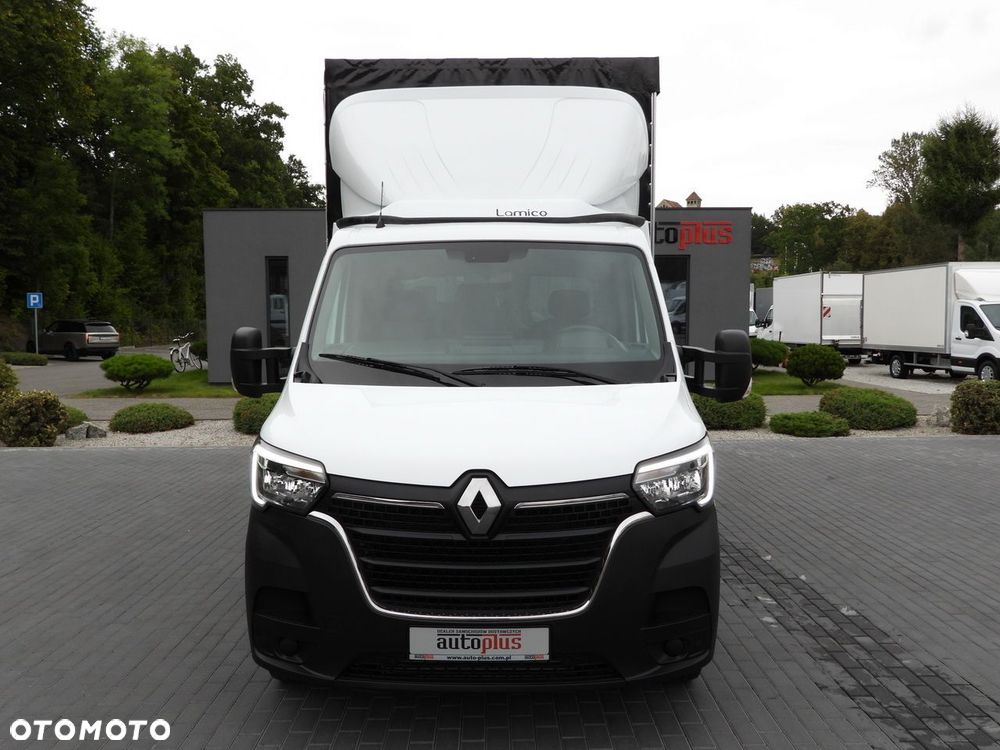 Renault MASTER PLANDEKA WINDA 8 PALET TEMPOMAT LEDY BLIŹNIACZE KOŁA KLIMATYZACJA  145KM - 6