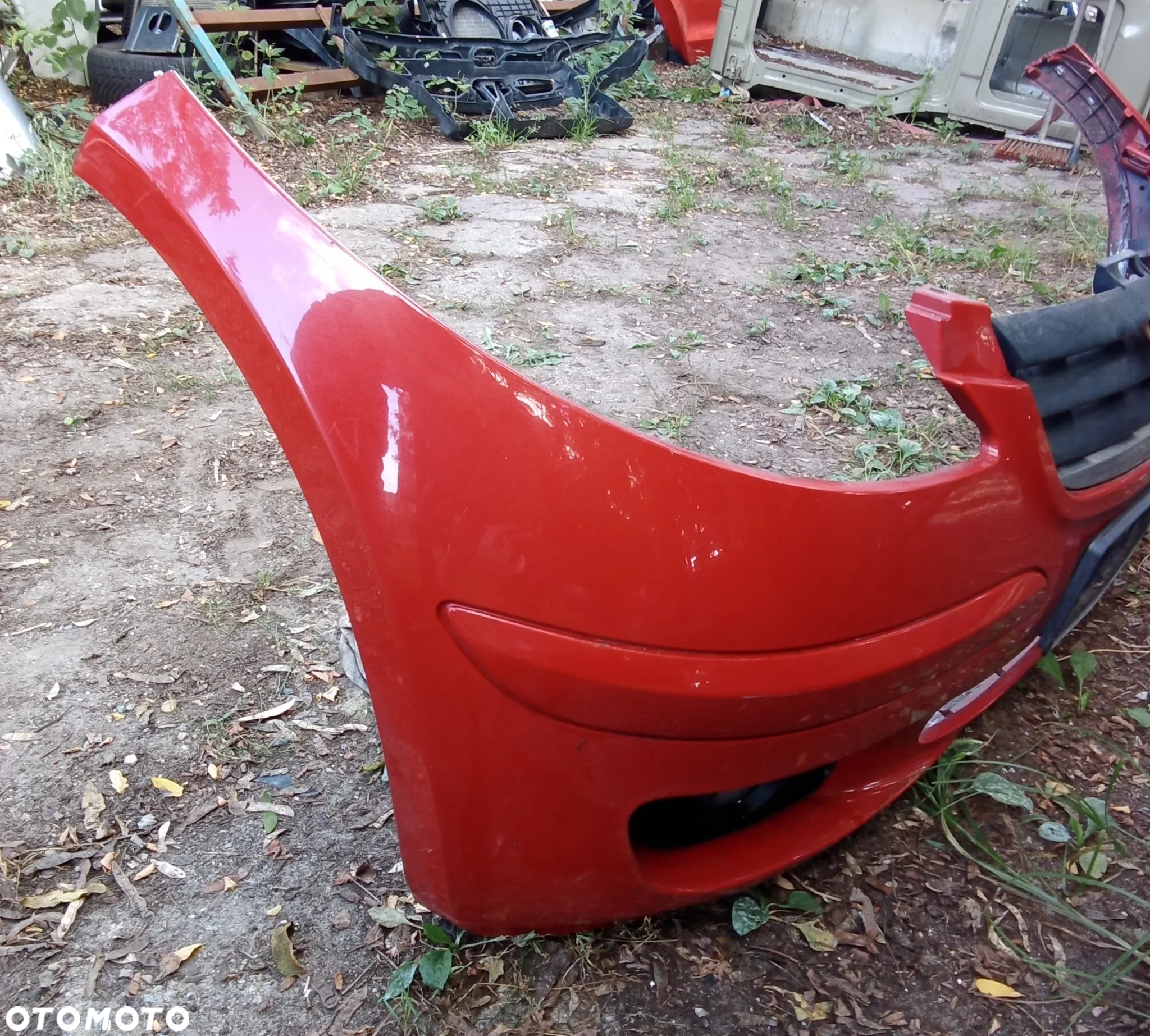 Zderzak przód przedni Mercedes A klasa A169 czerwony - 3