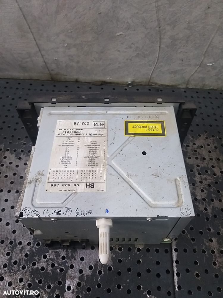 Radio cd player chevrolet aveo t250 96628256 - 3