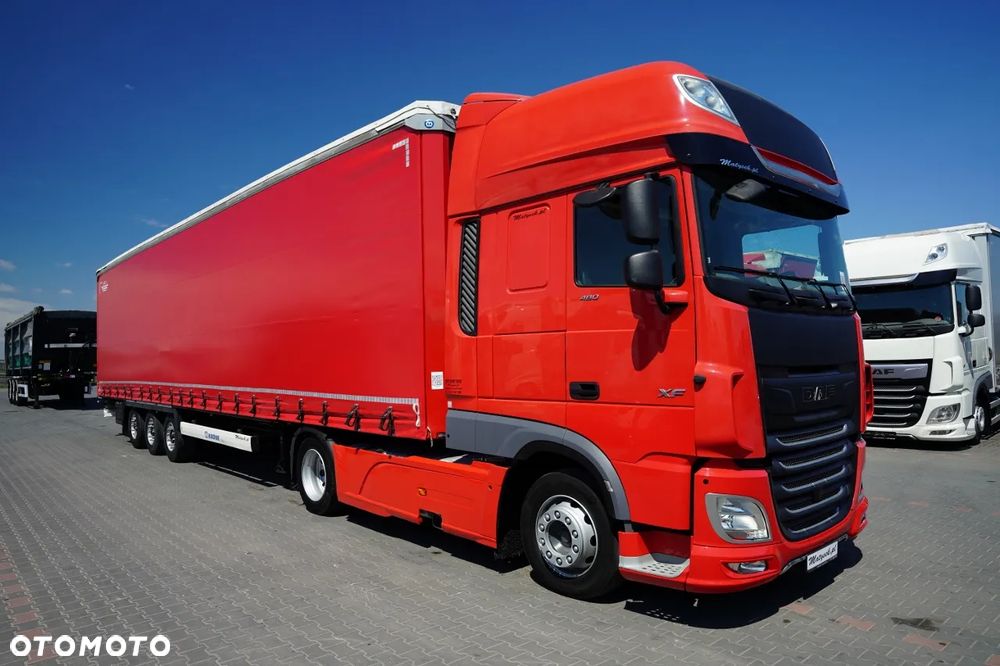DAF XF 480 / ZESTAW / MEGA / SSC / + KRONE / FIRANKA / MEGA / OŚ PODNOSZONA / DACH PODNOSZONY / - 9
