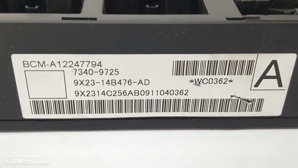 CAIXA DE RELÉS/ FUSÍVEIS JAGUAR XF 3.0 V6 DIESEL PREMIUM LUXURY - 8