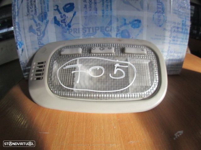Luz De Teto Plafonier 965377617700 PEUGEOT 207 2009 PEUGEOT 207 SW 2010 1.6HDI 90CV 5P CINZA - 1