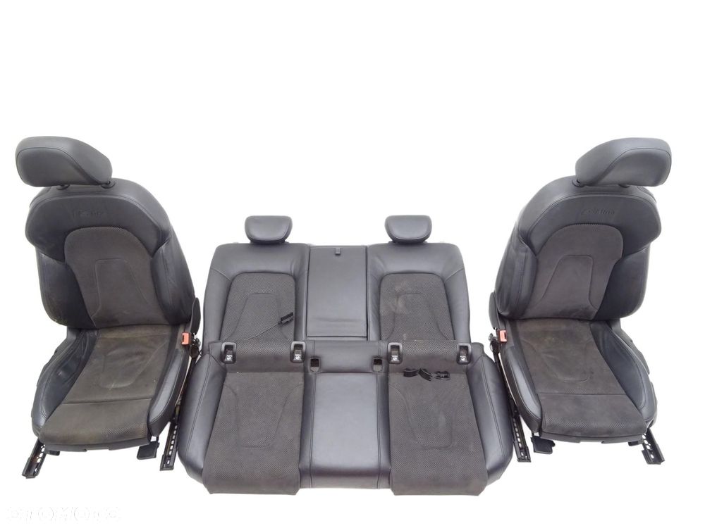 Fotele kanapa siedzenia komplet s-line półskóra 8t0880242d audi a5 8t coupe - 1