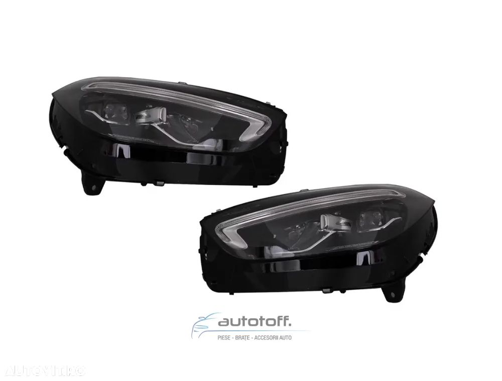 Pachet exterior compatibil cu Mercedes C-Class W205  (2018-2022) Conversie la W206 C63 Design - 7