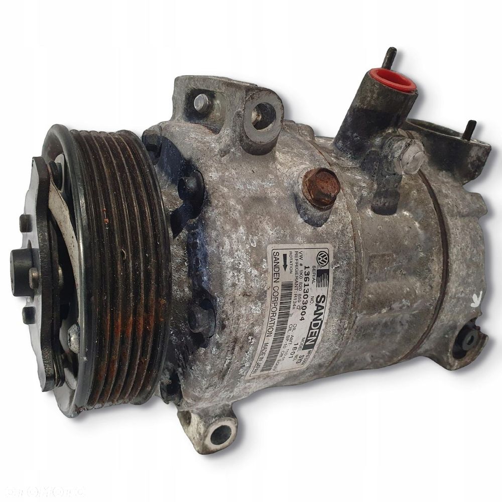 SPRĘŻARKA KLIMATYZACJI VW Golf V Passat B6 1.9 TDI 1K0820859Q - 1