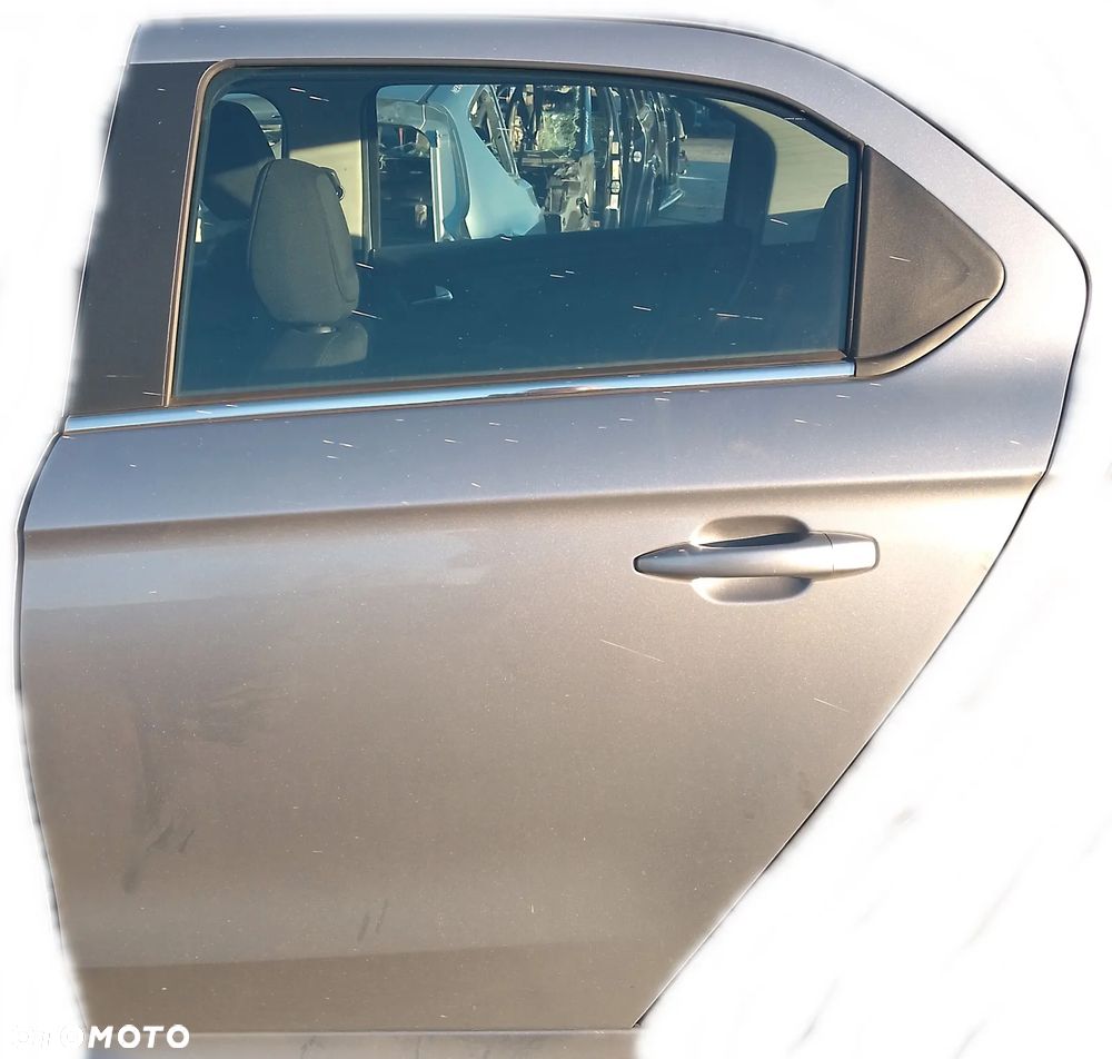 CITROEN C-ELYSEE DRZWI LEWE TYLNE TYŁ KOMPLETNE SEDAN KCA - 1