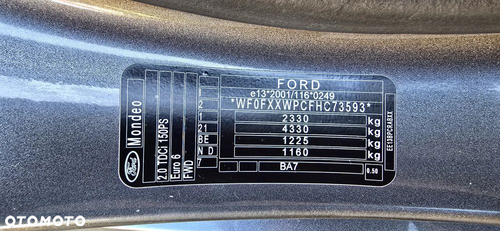 Ford Mondeo 2.0 EcoBlue Titanium - 37