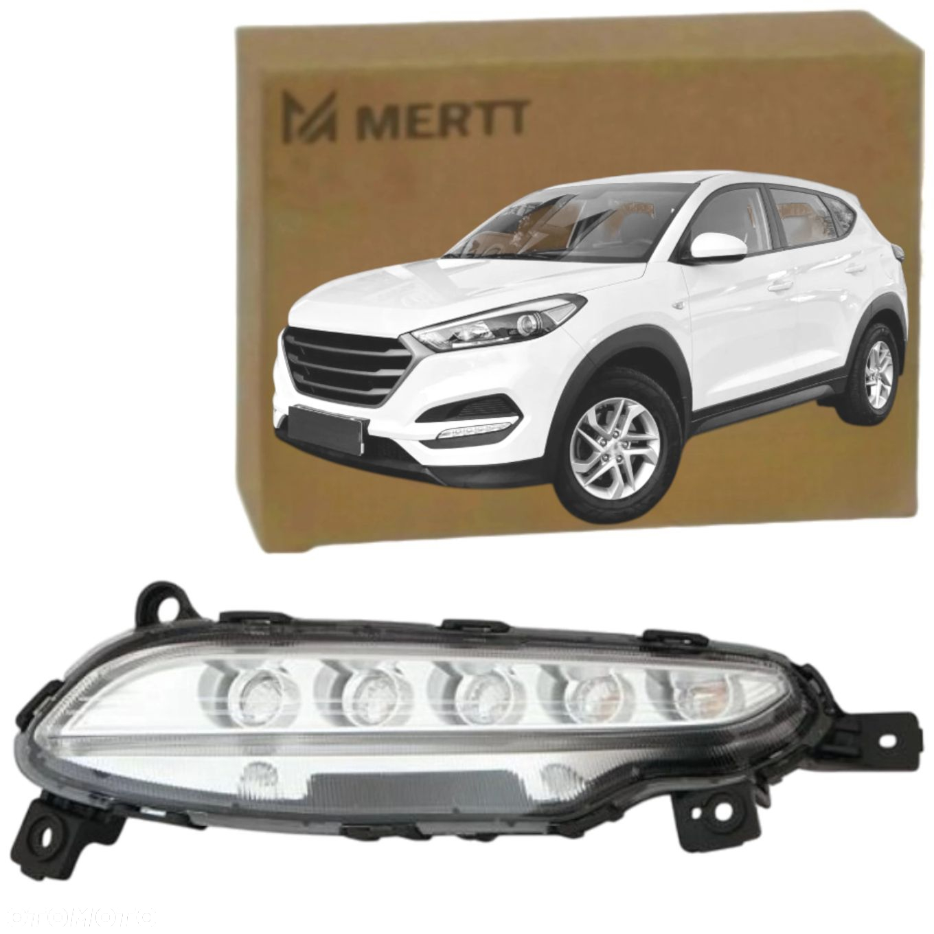 HYUNDAI TUCSON III 2015-2018 LAMPA DO JAZDY DZIENNEJ LED DRL LEWA 92207D7000 - 2