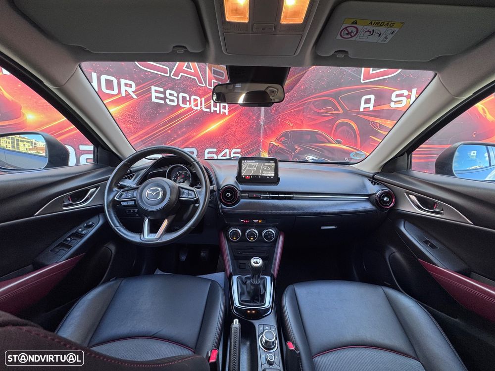 Mazda CX-3 1.5 Sky.Excellence HT Leather White Navi - 17