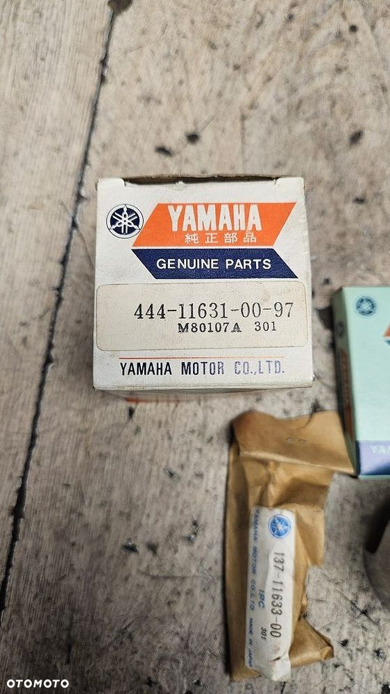 Oryginalny zestaw tłok pierścienie sworzeń Yamaha DT125 / TY125  444-11630-00 - 6