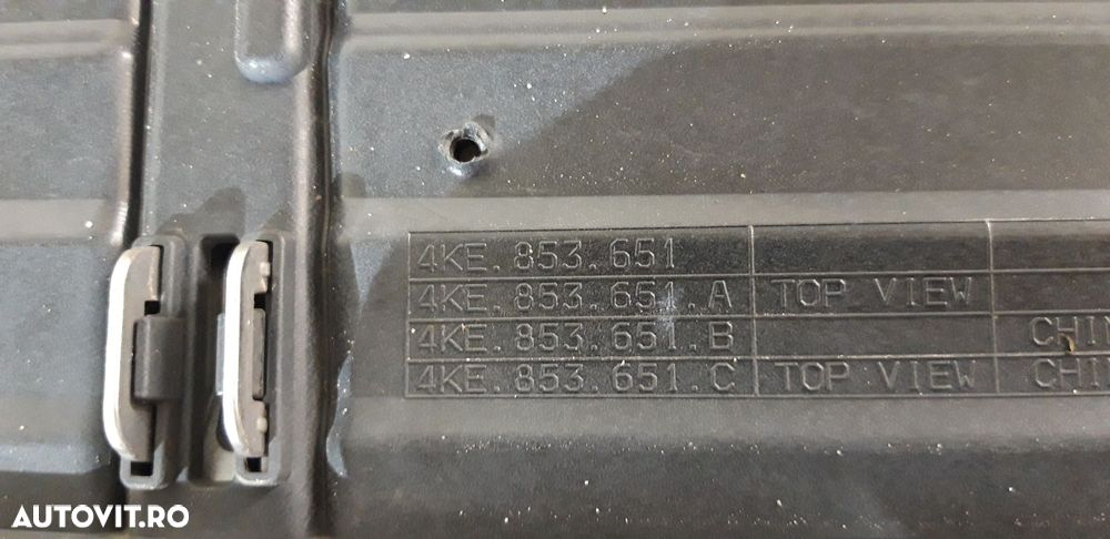 Grila radiator Audi E-Tron, 2018, 2019, 2020, 2021, 2022, cod origine OE 4KE853651. - 3