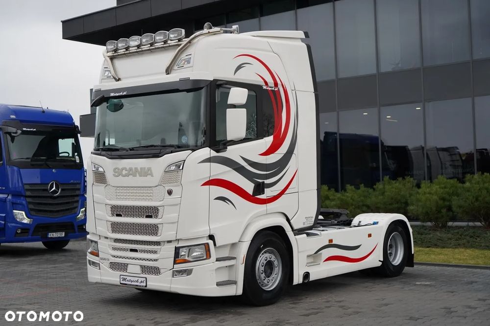 Scania S 500 / RETARDER / KLIMATYZACJA POSTOJOWA /  OPONY  100% / EURO 6 - 5