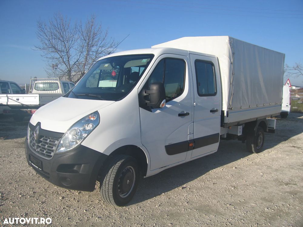 Renault MASTER 7 LOC. 4 x 4, PLATFORMA MIXTA, PRELATA  , AC. 2  BUC  IDENTICE . - 1