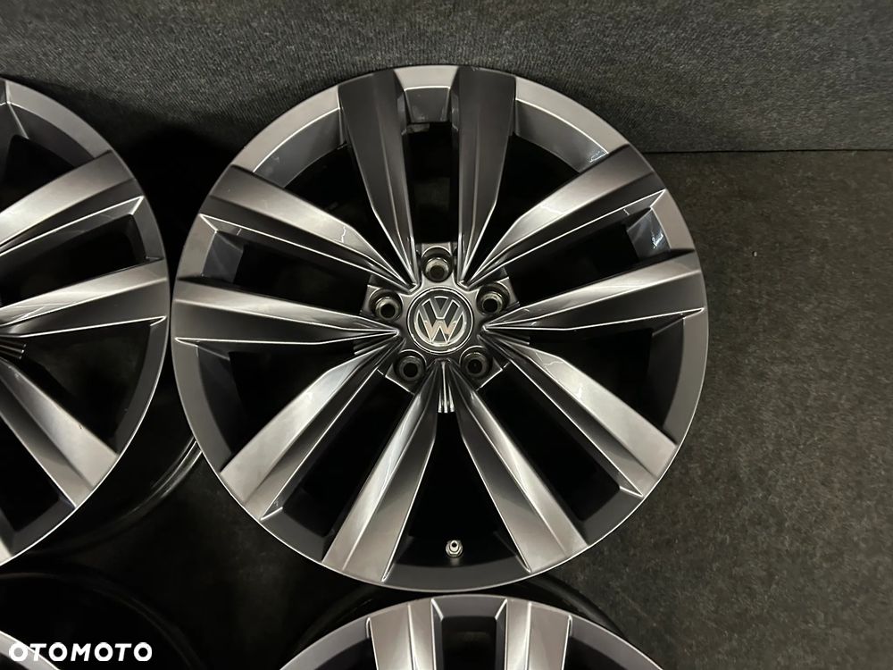 Alufelgi VW Arteon R-Line, Passat B8, B7, Tiguan, Sharan 18 cali 5x112 4szt. Ładne z czujnikami! - 10