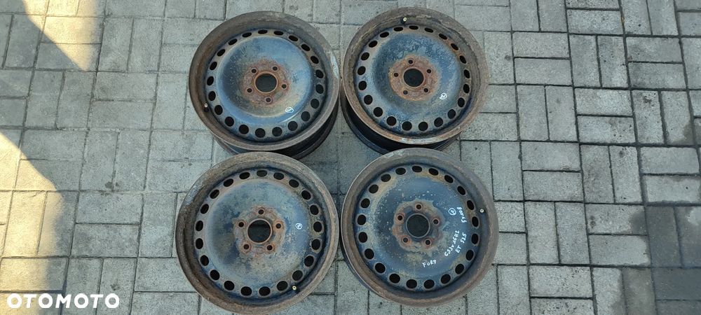 FELGI STALOWE 5x108 6.5Jx16 CALI ET52.5 FORD MONDEO FOCUS C-MAX KOMPLET 4 SZTUKI - 1