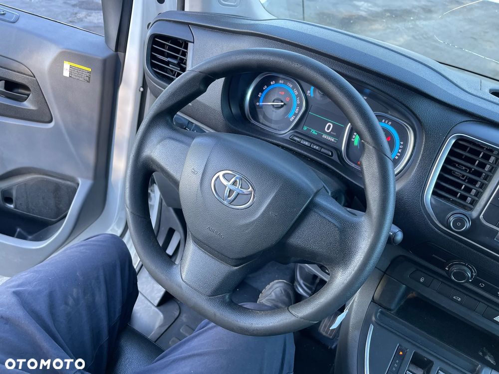 Toyota Proace Listopad 2021 ROK ELEKTRYCZNY 100% PEŁEN ELEKTRYK LONG DŁUGI 3 Osobowy BUS FURGON - 10