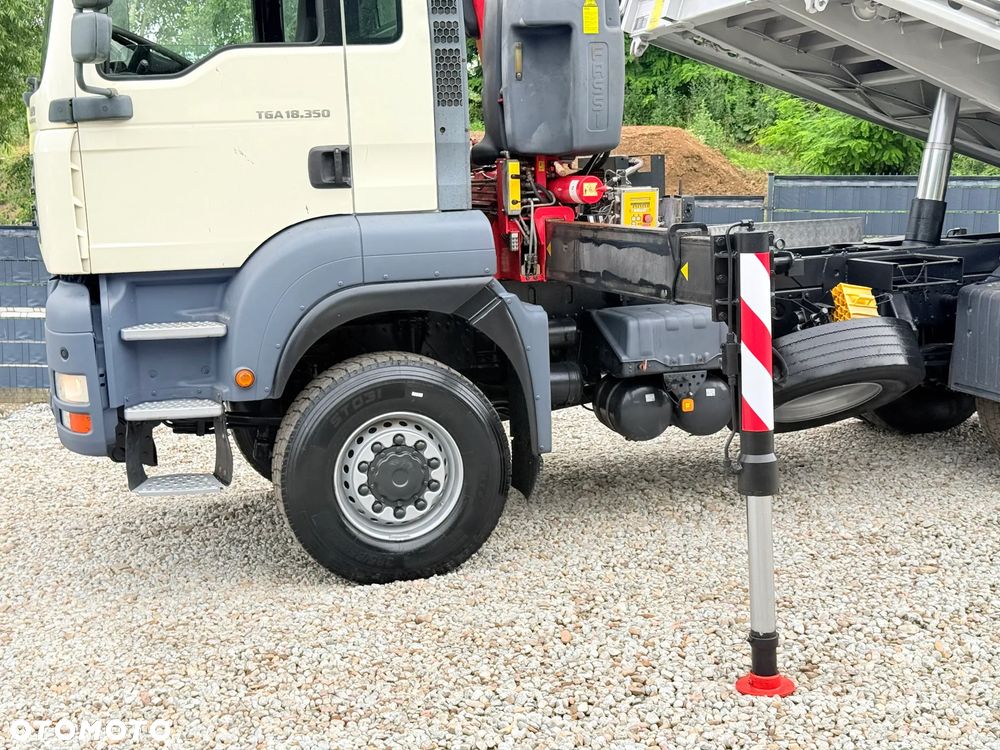 MAN * MAN TGA 18-350 * 4x4 * HDS Fassi 235 CXP * Kiper Wywrotka * Sprowadzony* Bardzo Dobry Stan * - 15