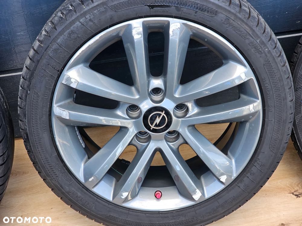 KOŁA FELGI ALUMINIOWE OPONY OPEL VECTRA C ASTRA H ZAFIRA B SIGNUM 17" 5x110 ET41 225/45/17 - 5