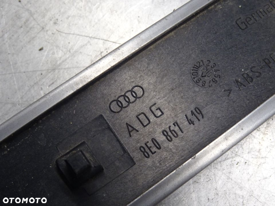 AUDI A4 B6 00-06 LISTWA BOCZKA DRZWI PRAWY LEWY TYŁ - 3