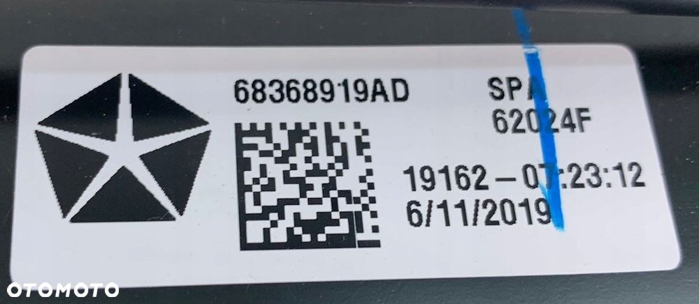 U7 PACIFICA 16- NAPĘD MECHANIZM DRZWI LEWY TYŁ 68368919AD 68369596AB - 7