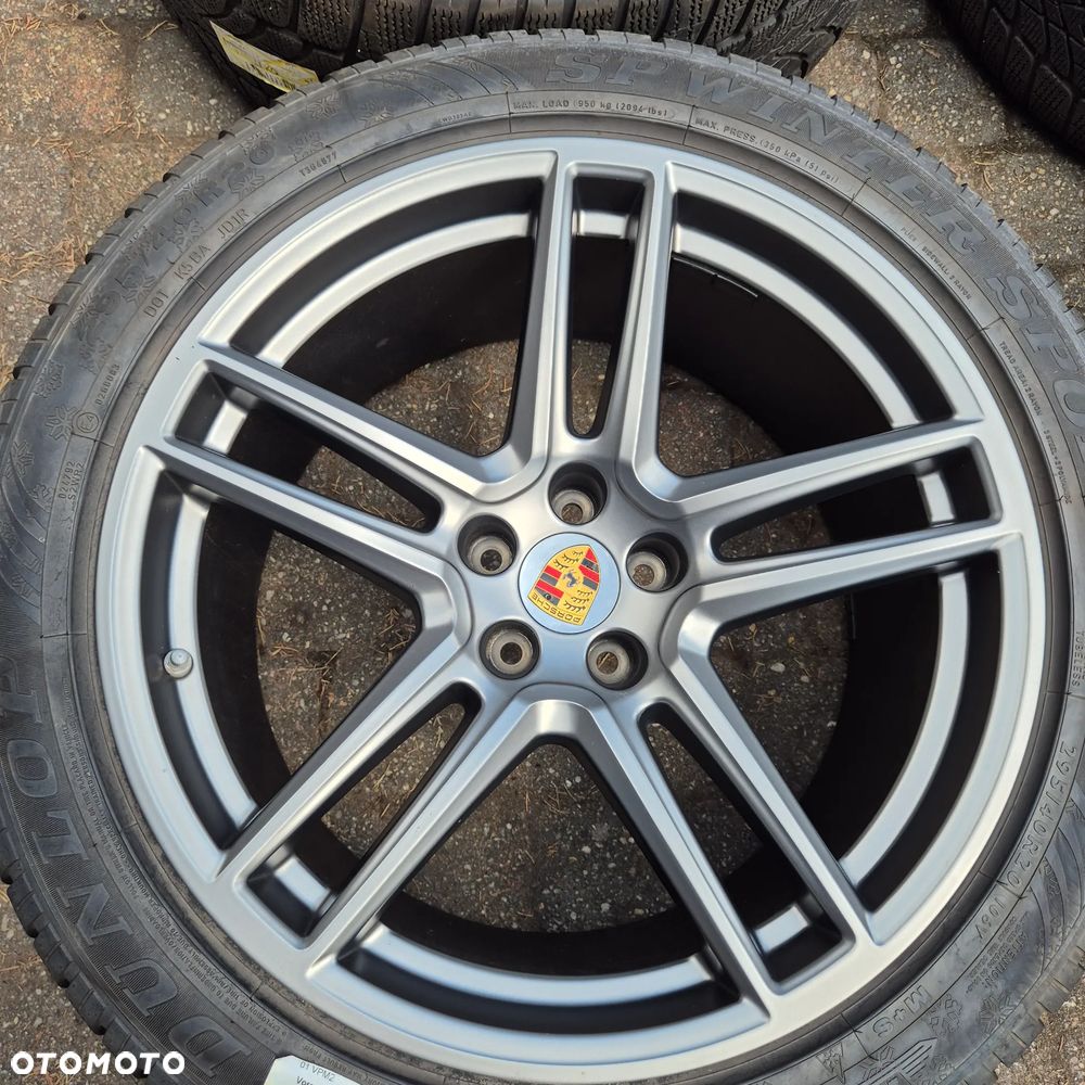 ZIMA KOŁA R20 ORYGINAŁ PORSCHE MACAN TURBO 265/45 295/40 R20 - 5