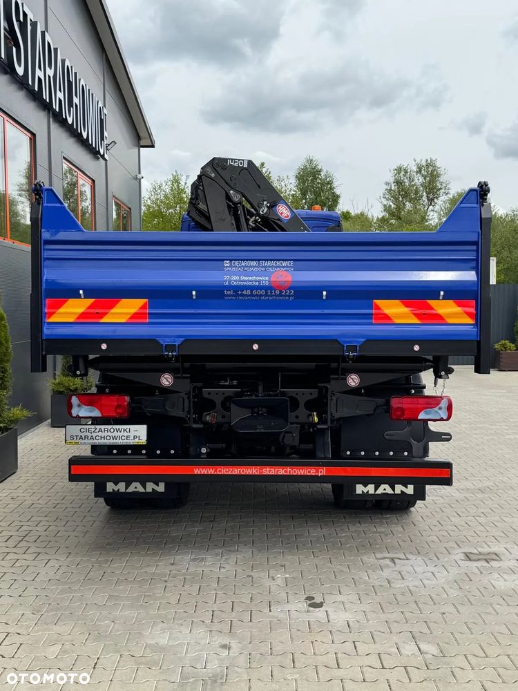 MAN TGM TGL TGS 18.250 // E6 // wywrotka + HDS HMF z pilotem // 4x2 // budowlanka // kiper wywrot żuraw dzwig kran crane - 27